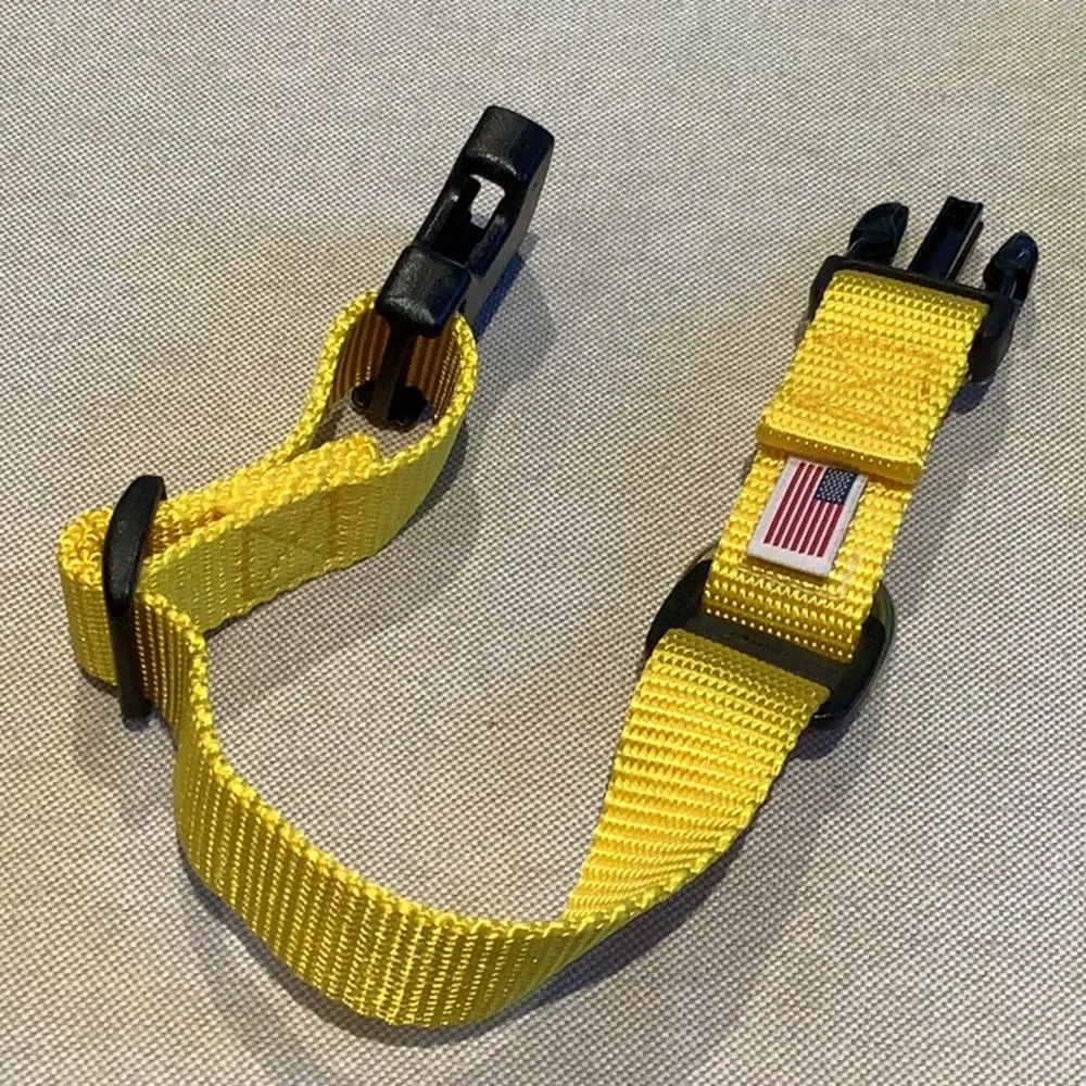 Dog + Bone - Dog COLLAR - Yellow - OS (Adjustable) - Size S 11”-14”